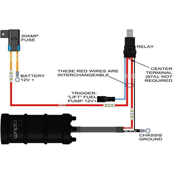 Radium Engineering Fuel Surge Tank DIY Wiring Kit - Universal-rad17-0031-Surge Tanks-Radium Engineering-JDMuscle