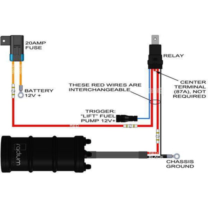 Radium Engineering Fuel Surge Tank DIY Wiring Kit - Universal-rad17-0031-Surge Tanks-Radium Engineering-JDMuscle