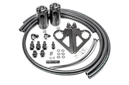 Radium FR - S/BRZ/86 Dual Catch Can Kit Fluid Lock | 20 - 0903 - FL - JDMuscleCatch Cansrad20-0903-FL