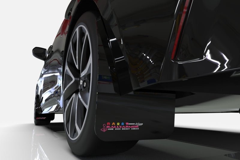 Rally Armor 03 - 08 Subaru Forester Black Mud Flap BCE Logo | MF5 - BCE22 - BLK - PK - JDMuscleMudflapsralMF5-BCE22-BLK/PK