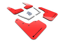 Rally Armor [16-21 Civic Si] UR Red Mud Flap w/ Black Logo | MF50-UR-RD/BLK - JDMuscleMudflapsralMF50-UR-RD/BLK
