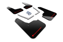 Rally Armor [16-21 Honda Civic Si] UR Black Mud Flap w/ Red Logo | MF50-UR-BLK/RD - JDMuscleMudflapsralMF50-UR-BLK/RD
