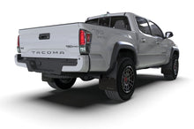 Rally Armor 16 - 22 Toyota Tacoma Black Mud Flap w/ Grey Logo | MF94 - BLK - GRY - JDMuscleMudflapsralMF94-BLK-GRY