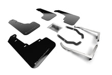 Rally Armor [18-23 Crosstrek] Black UR Mud Flap w/Silver Logo | MF46-LTUR-BLK/SIL - JDMuscleMudflapsralMF46-LTUR-BLK/SIL