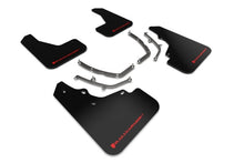 Rally Armor 19-22 Mazdaspeed3 Hatchback UR Black Mud Flap w/ Red Logo | MF61-UR-BLK/RD - JDMuscleMudflapsralMF61-UR-BLK/RD