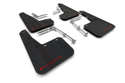 Rally Armor 20 - 23 GR Supra Yaris Hatchback Black Mud Flap w/ Red Logo | MF74 - UR - BLK/RD - JDMuscleMudflapsralMF74-UR-BLK/RD