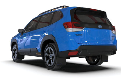 Rally Armor 2022 Forester | Incl. Wilderness UR Black Mud Flap w/ Grey Logo | MF82 - UR - BLK/GRY - JDMuscleMudflapsralMF82-UR-BLK/GRY