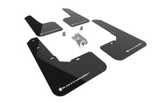 Rally Armor 2022+ Outback Wilderness Black Mud Flap White Logo | MF76-UR-BLK/WH - JDMuscleMudflapsralMF76-UR-BLK/WH