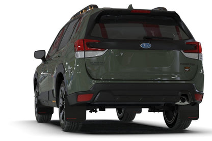 Rally Armor 22 - 23 Forester | Incl. Wilderness UR Black Mud Flap w/ Red Logo | MF82 - UR - BLK/RD - JDMuscleMudflapsralMF82-UR-BLK/RD