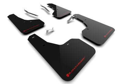 Rally Armor 22 - 23 Forester | Incl. Wilderness UR Black Mud Flap w/ Red Logo | MF82 - UR - BLK/RD - JDMuscleMudflapsralMF82-UR-BLK/RD