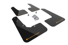 Rally Armor [22-23 Outback Wilderness] Black Mud Flap Wild Orange Logo | MF76-UR-BLK/WOR - JDMuscleMudflapsralMF76-UR-BLK/WOR
