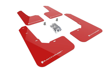 Rally Armor 22-23 Outback Wilderness Red Mud Flap White Logo | MF76-UR-RD/WH - JDMuscleMudflapsralMF76-UR-RD/WH