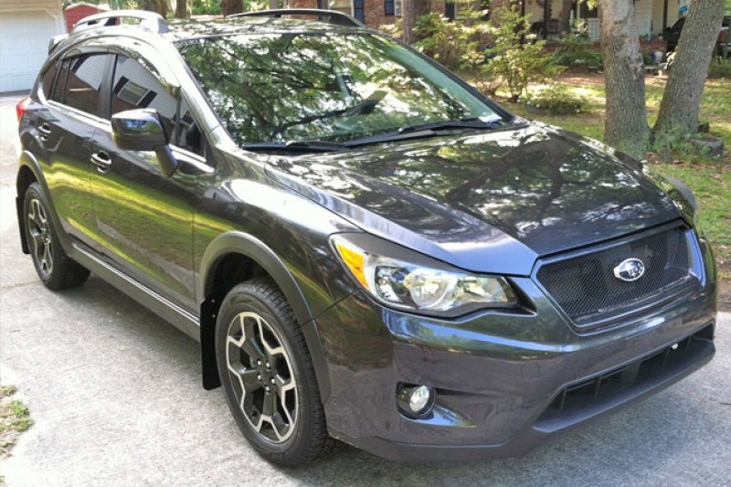 Rally Armor Black Mud Flap w/ Grey Logo Subaru XV Crosstrek 2013-2017 | MF26-UR-BLK/GRY - JDMuscleMudflapsralMF26-UR-BLK/GRY