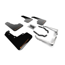 Rally Armor Black Mud Flap w/ Orange Logo Subaru Crosstrek XV 2018-2019
