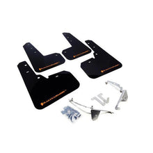 Rally Armor Black Mud Flap w/ Orange Logo Subaru XV Crosstrek 2013-2017
