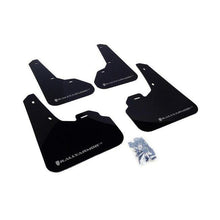 Rally Armor Black Mud Flap w/ Silver Logo Mazda 3 / Mazdaspeed 3 2010-2013