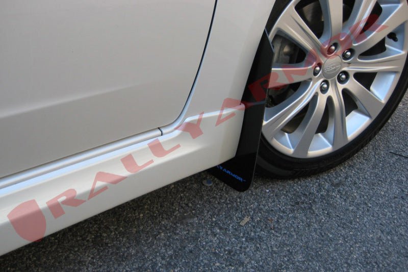 Rally Armor Black UR Mud Flap Blue Logo WRX 2008-2010 / Impreza 2008-2011 | MF6-UR-BLK/BL - JDMuscleMudflapsralMF6-UR-BLK/BL
