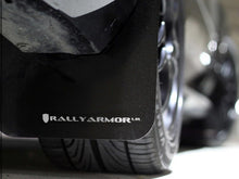 Rally Armor Black UR Mud Flap White Logo WRX 2002-2007 / STi 2002-2007 | MF1-UR-BLK/WH - JDMuscleMudflapsralMF1-UR-BLK/WH