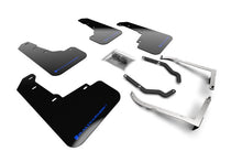 Rally Armor Lift/AT UR Black Mud Flap w/ Blue Logo Subaru Crosstrek 2018+ | MF46-LTUR-BLK/BL - JDMuscleMudflapsralMF46-LTUR-BLK/BL