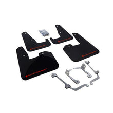 Rally Armor Mud Flaps Black w/ Red Logo WRX 2011-2014 Hatchback