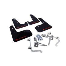 Rally Armor Mud Flaps Black w/ Red Logo WRX/STI 2011-2014 Sedan