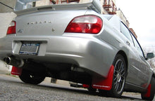 Rally Armor Red UR Mud Flap White Logo WRX 2002-2007 / STi 2002-2007 | MF1-UR-RD/WH - JDMuscleMudflapsralMF1-UR-RD/WH