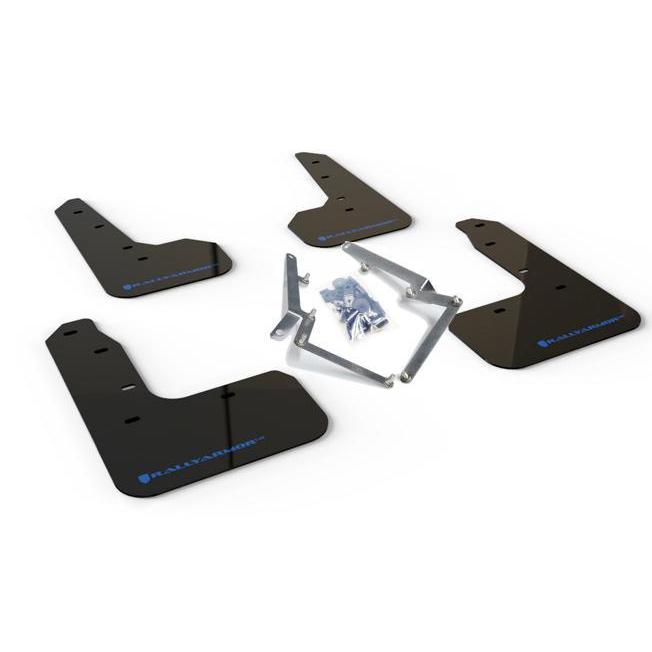 Rally Armor UR Black Mud Flap w/ Blue Logo Honda Civic Sport Touring & Hatch 2017-2019