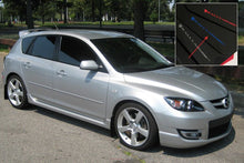 Rally Armor UR Black Mud Flap w/ Blue Logo Mazda Mazdaspeed3 2004-2009 | MF9-UR-BLK/BL - JDMuscleMudflapsralMF9-UR-BLK/BL