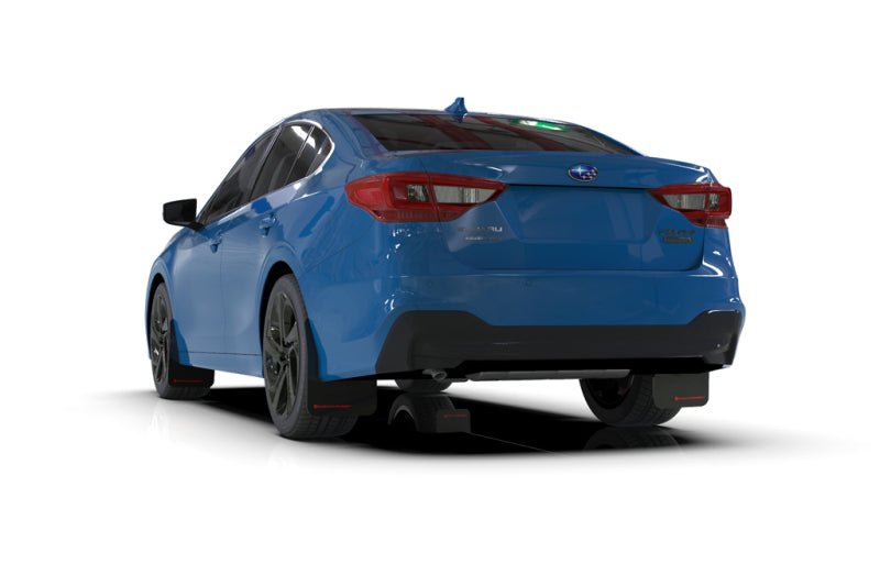 Rally Armor UR Black Mud Flap w/ Blue Logo Subaru Legacy 2020+ | MF64-UR-BLK/BL - JDMuscleMudflapsralMF64-UR-BLK/BL