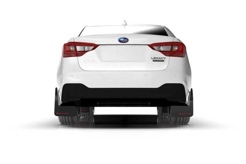 Rally Armor UR Black Mud Flap w/ Blue Logo Subaru Legacy 2020+ | MF64-UR-BLK/BL - JDMuscleMudflapsralMF64-UR-BLK/BL