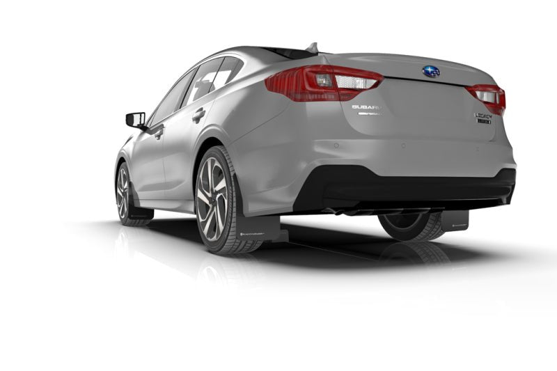 Rally Armor UR Black Mud Flap w/ Blue Logo Subaru Legacy 2020+ | MF64-UR-BLK/BL - JDMuscleMudflapsralMF64-UR-BLK/BL