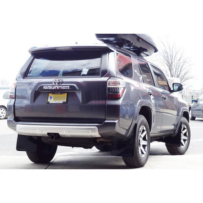 Rally Armor UR Black Mud Flap w/ Blue Logo Toyota 4Runner 2012-2019
