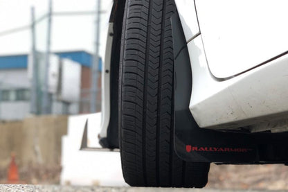 Rally Armor UR Black Mud Flap w/ Dark Grey Logo Honda Civic Si 2016-21 | MF50-UR-BLK/DGRY - JDMuscleMudflapsralMF50-UR-BLK/DGRY