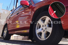 Rally Armor UR Black Mud Flap w/ Grey Logo Subaru Forester 1998-2002 | MF13-UR-BLK/GRY - JDMuscleMudflapsralMF13-UR-BLK/GRY