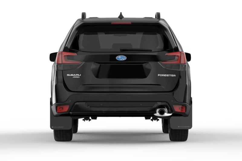 Rally Armor UR Black Mud Flap w/ Grey Logo Subaru Forester 2019-21 | MF52-UR-BLK/GRY - JDMuscleMudflapsralMF52-UR-BLK/GRY