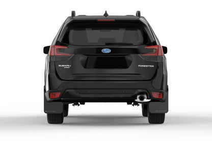 Rally Armor UR Black Mud Flap w/ Grey Logo Subaru Forester 2019-21 | MF52-UR-BLK/GRY - JDMuscleMudflapsralMF52-UR-BLK/GRY