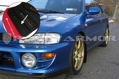 Rally Armor UR Black Mud Flap w/ Grey Logo Subaru Impreza 1993-2001 | MF2-UR-BLK/GRY - JDMuscleMudflapsralMF2-UR-BLK/GRY