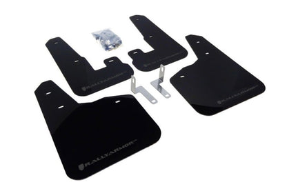Rally Armor UR Black Mud Flap w/ Grey Logo Subaru Legacy 2010 - 2014 | MF14-UR-BLK/GRY - JDMuscleMudflapsralMF14-UR-BLK/GRY