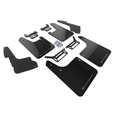 Rally Armor UR Black Mud Flap w/ Grey Logo Toyota 4Runner 2012-2019