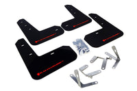 Rally Armor UR Black Mud Flap w/ Red Logo Scion FR-S 2013-2016 / Subaru BRZ 2013+ | MF23-UR-BLK/RD - JDMuscleMudflapsralMF23-UR-BLK/RD