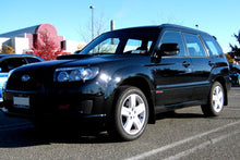 Rally Armor UR Black Mud Flap w/ Red Logo Subaru Forester 2003-2008 | MF5-UR-BLK/RD - JDMuscleMudflapsralMF5-UR-BLK/RD