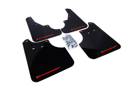 Rally Armor UR Black Mud Flap w/ Red Logo Subaru Forester 2009-2013 | MF11-UR-BLK/RD - JDMuscleMudflapsralMF11-UR-BLK/RD