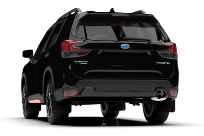 Rally Armor UR Black Mud Flap w/ Red Logo Subaru Forester 2019-21 | MF52-UR-BLK/RD - JDMuscleMudflapsralMF52-UR-BLK/RD