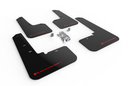 Rally Armor UR Black Mud Flap w/ Red Logo Subaru Outback 2020-2022 | MF66-UR-BLK/RD - JDMuscleMudflapsralMF66-UR-BLK/RD