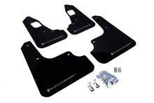 Rally Armor UR Black Mud Flap w/ Silver Logo Mitsubishi EVO X 2008-2017 | MF10-UR-BLK/SIL - JDMuscleMudflapsralMF10-UR-BLK/SIL