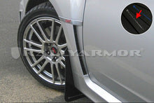 Rally Armor UR Black Mud Flap w/ Silver Logo WRX 2011-2014 / STI 2011-2014 | MF19-UR-BLK/SIL - JDMuscleMudflapsralMF19-UR-BLK/SIL