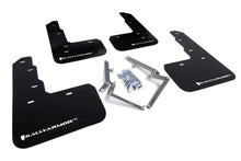 Rally Armor UR Black Mud Flap w/ White Logo Honda Civic Type R 2017-2018 | MF47-UR-BLK/WH - JDMuscleMudflapsralMF47-UR-BLK/WH