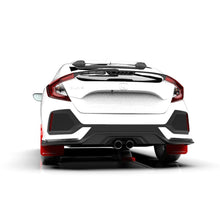 Rally Armor UR Mud Flap Red w/ White Logo Honda Civic Sport Touring & Hatch 2017-2019