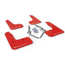 Rally Armor UR Mud Flap Red w/ White Logo Honda Civic Sport Touring & Hatch 2017-2019