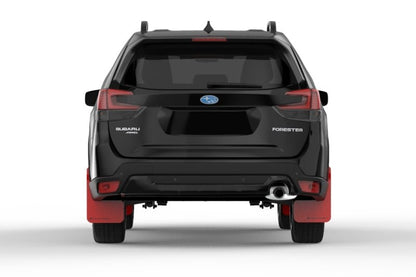 Rally Armor UR Red Mud Flap w/ Black Logo Subaru Forester 2019-21 | MF52-UR-RD/BLK - JDMuscleMudflapsralMF52-UR-RD/BLK